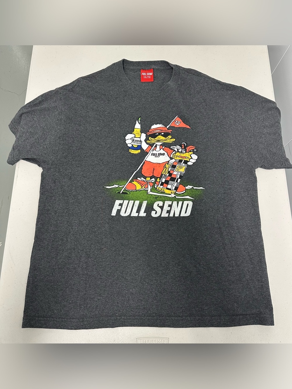Full Send Nelk Boys Men’s Rona Season Golf Graphic T-Shirt - Size XL
